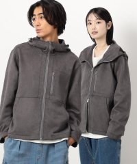 Purple & Yellow/フーデッドブルゾン/506846708