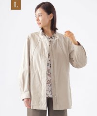 TRANS WORK(L)/【L】【はっ水】【透湿性】【花粉対策】【ウォッシャブル】グレースメモリースタンドカラーコート/506848524
