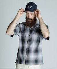 Schott/OMBRE SS SHIRT/オンブレ SSシャツ/506854407