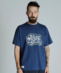 Schott/T－SHIRT CURSIVE SCRIPT/カーシヴ・スクリプト Tシャツ/506854412