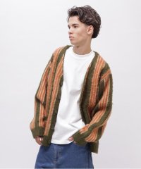 AVIREX/STRIPE MOHAIR LIKE CARDIGAN / ストライプ モヘア ライク カーディガン / AVIREX / アヴィレックス/506854432