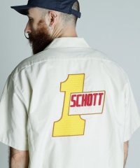 Schott/CN WORK SHIRT BORN IN NYC/CNワークシャツ ボーン インNYC/506854531
