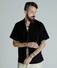 Schott/HV SHIRT 'DOT AND STRIPE'/HVシャツドット アンド ストライプ/506854533