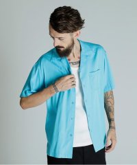 Schott/CR PLAIN SHIRT/コットン レーヨン プレーンシャツ/506854535