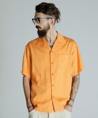 Schott/CR PLAIN SHIRT/コットン レーヨン プレーンシャツ/506854535