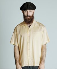 Schott/CR PLAIN SHIRT/コットン レーヨン プレーンシャツ/506854535