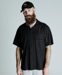 Schott/CR SHIRT "EMBROIDERY"/コットン レーヨン 刺繍シャツ/506854536