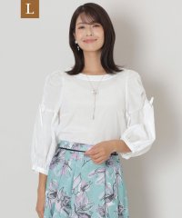 TO BE CHIC(L SIZE)/【L】ブライトクロス プルオーバーブラウス/506856137