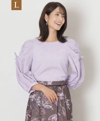 TO BE CHIC(L SIZE)/【L】ブライトクロス プルオーバーブラウス/506856137