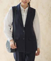 GLACIER/グラシア GLACIER テーラードジレ アウター セットアップ ウォッシャブル オフィス きれいめ ベスト/506860165