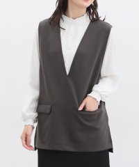 GLACIER/グラシア GLACIER Tシャツ付ベスト トップス カットソー ノースリーブ セット アンサンブル/506860172