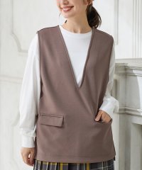 GLACIER/グラシア GLACIER Tシャツ付ベスト トップス カットソー ノースリーブ セット アンサンブル/506860172