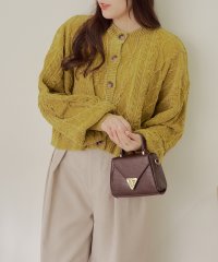 OLIVE des OLIVE/【WEB限定】2WAYモールケーブルニット　トップス　ニット　ケーブル　長袖　オフィス　カジュアル　秋/506860560