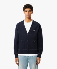 LACOSTE Mens/ラコステ LACOSTE スクエアポケットダブルフェイス鹿の子カーディガン/506860807