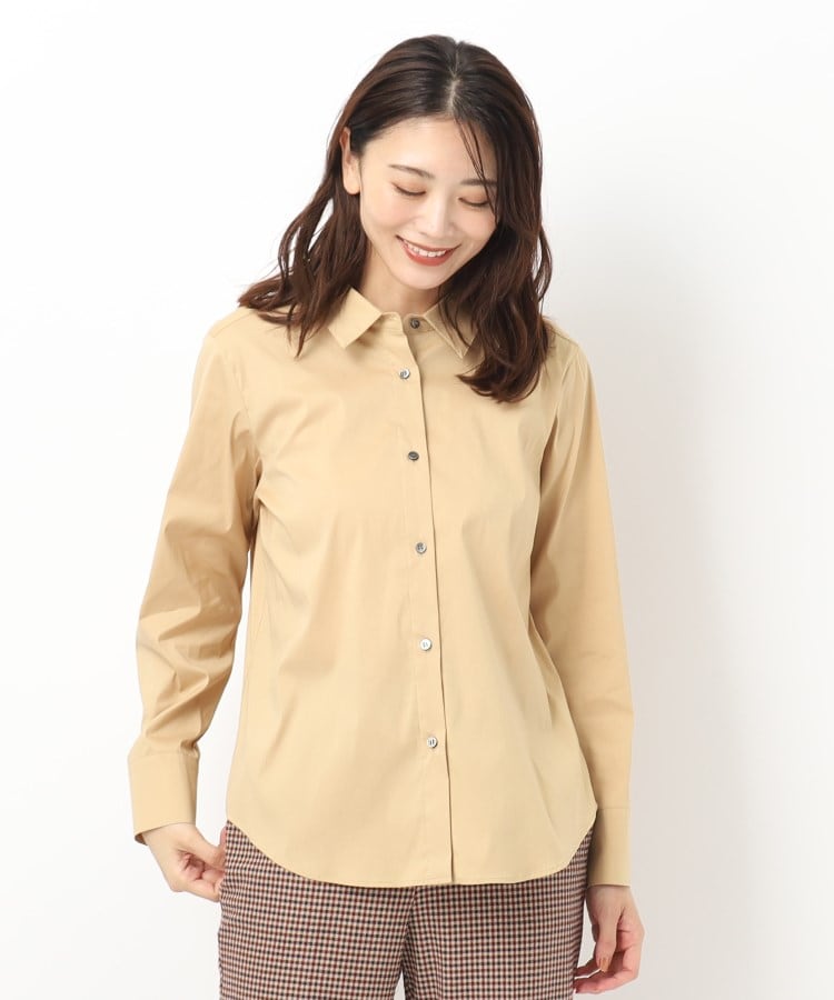 CORDIER / コルディア ビューティストレッチシャツ 接触冷感】ハイストレッチ トリコットポケットTシャツ（Tシャツ