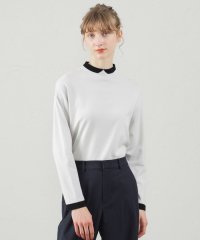 MACKINTOSH PHILOSOPHY/Cleric Collar Knit ワイドフィット/506304852