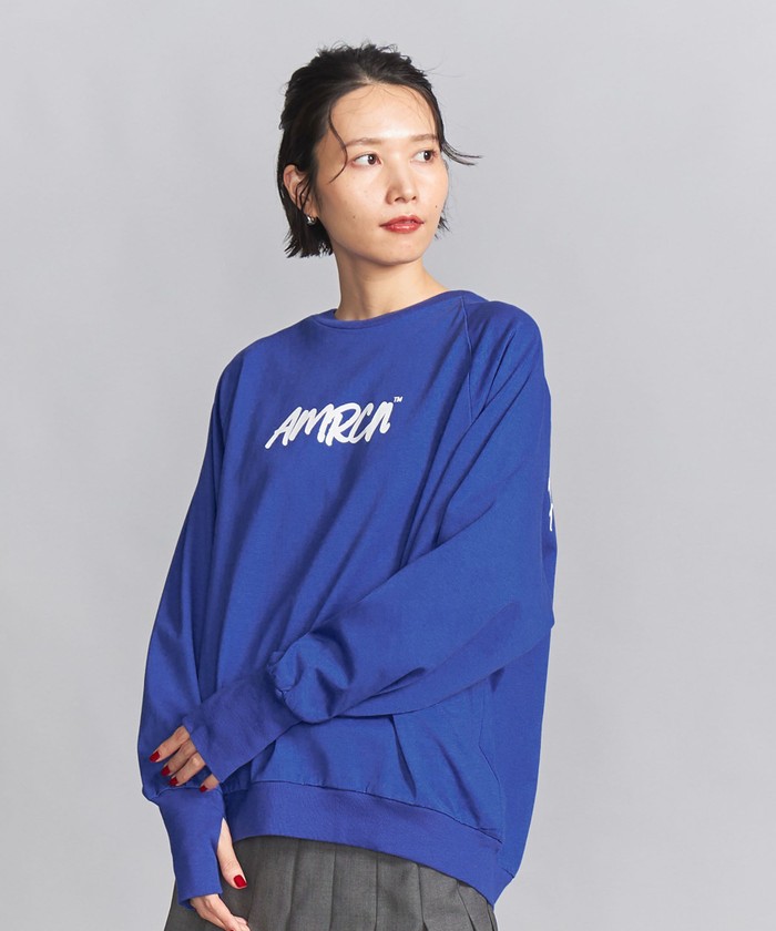 Americana＞オーバーサイズ ロングスリーブ Tシャツ(506852486