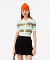 LACOSTE/ラコステ LACOSTE リブニットボーダーシャツ/506862367