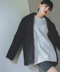 miette/フェイクウールジャケット/506862757