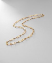 COCOSHNIK ONHITSCH/ココシュニック オンキッチュ COCOSHNIK ONKITSCH シルバー デザインチェーン フラットケーブルネックレス（55cm） GP/506862763