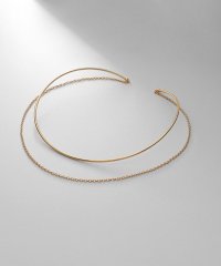 COCOSHNIK ONHITSCH/ココシュニック オンキッチュ COCOSHNIK ONKITSCH シルバー ホロウフレキシブルチェーンチョーカー オーバルリンク GP/506862767