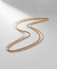 COCOSHNIK ONHITSCH/ココシュニック オンキッチュ COCOSHNIK ONKITSCH シルバー ミックスチェーン カーブ・ベネチアンネックレス GP/506863149