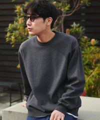URBAN RESEARCH DOORS/『UR TECH 200日ニット』クルーネックプルオーバー/506863696