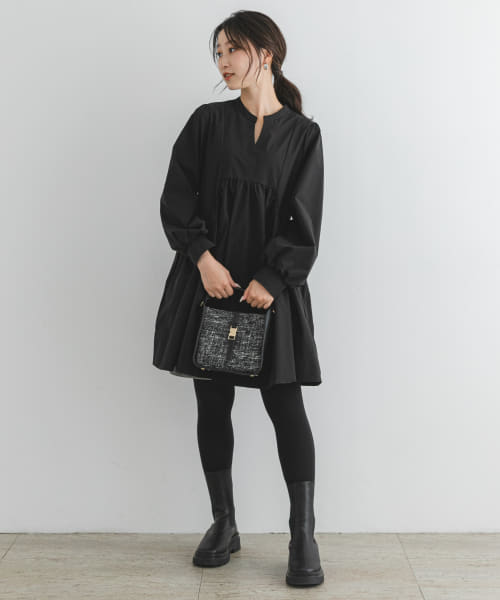セール 40%OFF】F by ROSSO イージーケアボリュームチュニック