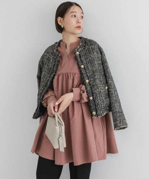 セール 40%OFF】F by ROSSO イージーケアボリュームチュニック