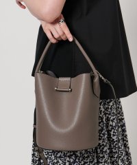 UNITED ARROWS/メタルポイント バケットバッグ/506847036