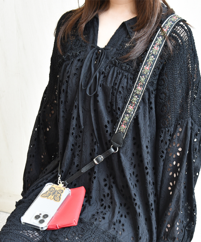 アナスイ ANNA SUI ASスリング スマホストラップ(506855617