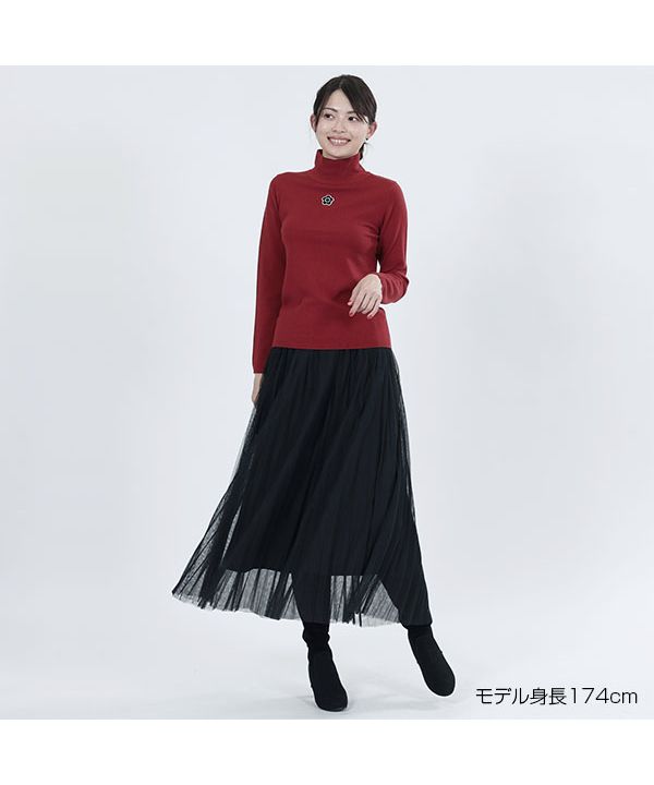 マリークワント MARY QUANT サガラデイジータートルニット2 プル
