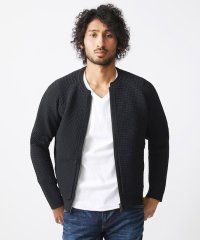 MICHEL KLEIN HOMME/ニットノーカラーブルゾン セットアップ/506864335