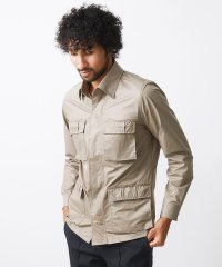 MICHEL KLEIN HOMME/ヴィンテージ調ツイルシャツジャケット セットアップ/506864337