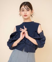 REDYAZEL/シャツレイヤードトップス/506864390