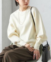 SHIPS WOMEN/〈手洗い可能〉スムース ニット ガゼット プルオーバー/506865012
