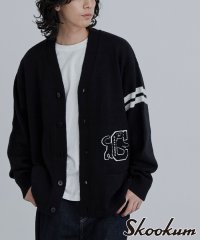 coen/SKOOKUM×coen別注レタードカーディガン（WEB限定サイズ）/506865167
