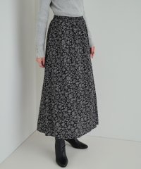SHOO・LA・RUE/【洗える】レトロムード感じる 花柄プリントギャザースカート/506865403