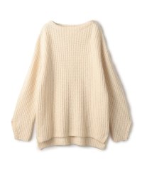 MACPHEE/フリッジーウール ボートネックプルオーバー/506865446