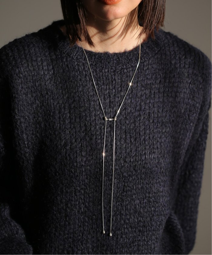 MAISON DPULSE/メゾンドパルス】 LINE NECKLACE 1015(506865468