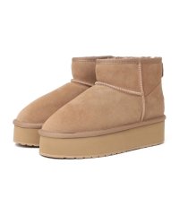 SHIPS any WOMEN/EMU: PLATFORM MICRO ムートン ブーツ/506865799
