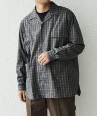 SHIPS any MEN/SHIPS any: モノトーン チェック サイドポケット シャツ ジャケット◇/506865891