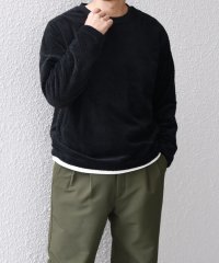 SHIPS any MEN/【WEB限定】SHIPS any: パイナップル フリース フェイクレイヤード プルオーバー◇/506865893