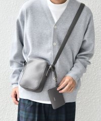 SHIPS any MEN/SHIPS any: スプリット レザー ミニ ショルダーバッグ (カードケース付き)◇/506865902
