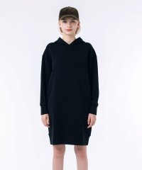 LACOSTE/ラコステ LACOSTE ブランドネームロゴステッチダブルフェイススウェットフーディードレス/506865905