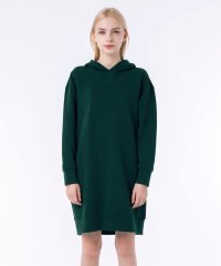 LACOSTE/ラコステ LACOSTE ブランドネームロゴステッチダブルフェイススウェットフーディードレス/506865905