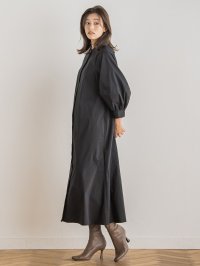 Droite Lautreamont/ドロワット ロートレアモン Droite lautreamont フォルムデザインシャツワンピ≪洗濯機で洗える≫/506866059