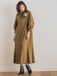 Droite Lautreamont/ドロワット ロートレアモン Droite lautreamont フォルムデザインシャツワンピ≪洗濯機で洗える≫/506866059