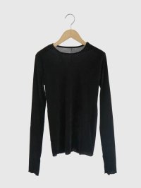 FIKA./フィーカ FIKA. Thumb hole velour pullover/506866090