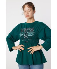 RODEO CROWNS WIDE BOWL/シャーリングプリントロングTシャツ/506866147